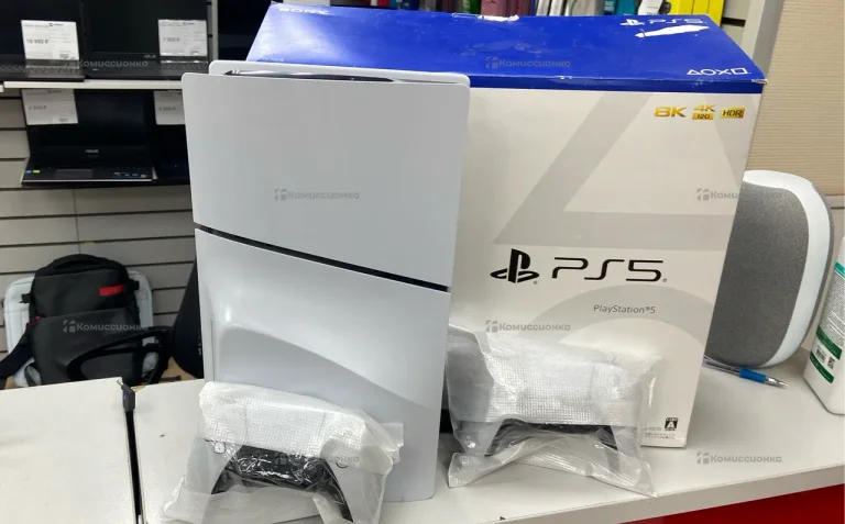 Приставка Sony PS 5 1tr с дисководом (2 геймпада)