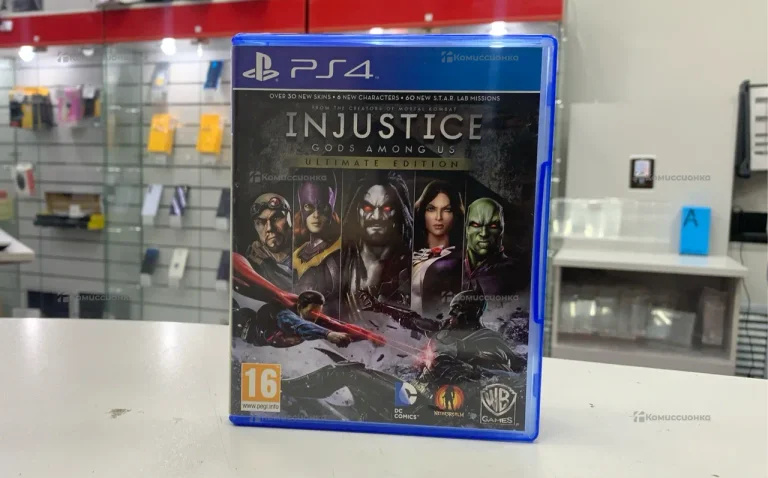 Диск PS4 INJUSTICE Ultimate Edition