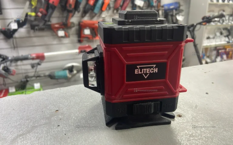 Уровень лазерный Elitech ПЛ 12Л-ЗЕЛ