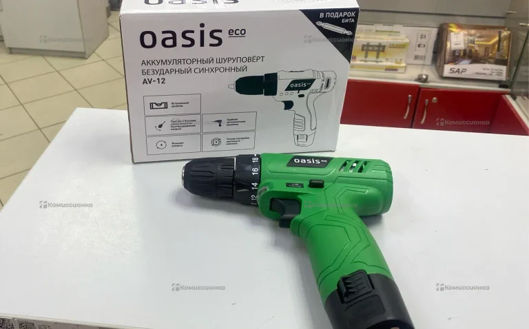 Шуруповерт oasis eco av-12