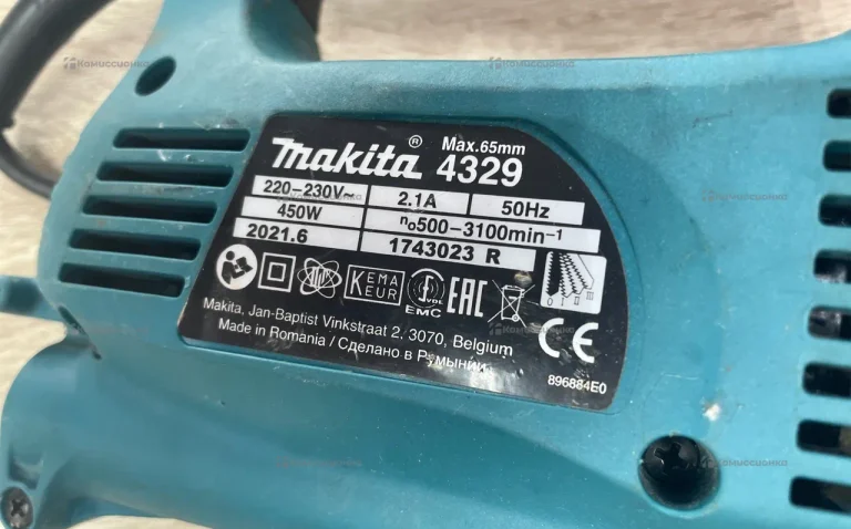 Электролобзик makita 4329K