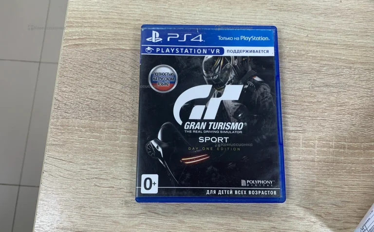 PS4 диск. Gran Turismo Sport