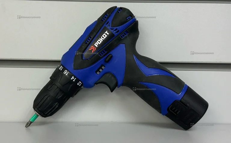 Дрель-шуруповерт Рокот 691-012.