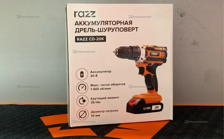 Шуруповерт razz CD-20k