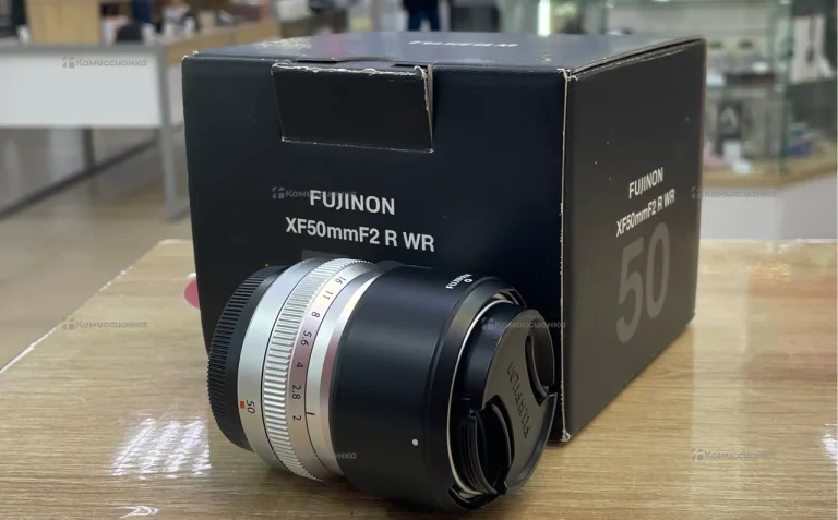 Объектив Fujifilm Fujinon XF 50mm f/2 R WR, черны