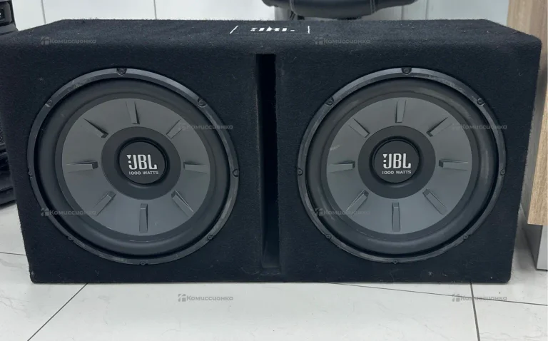 Сабвуфер двойной jbl 1000 watts