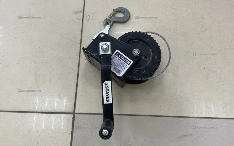 лебедка тяговая stayer 0,7 Т