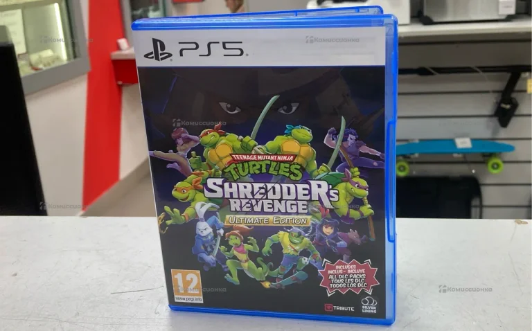 ps5 Turtles Shredders revenge ultimate edition дис