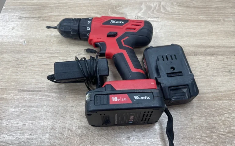 Дрель шруповерт аккумуляторная MTC MCDL-18-02