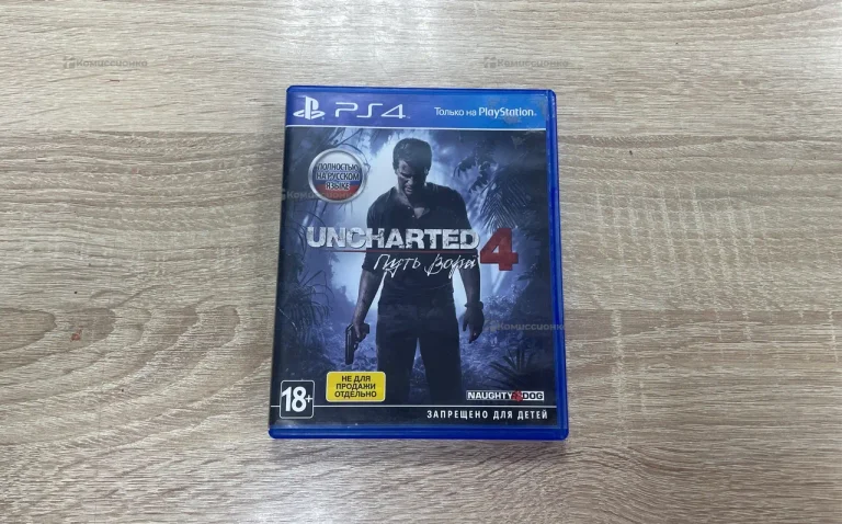 PS4 диск. Uncharted 4