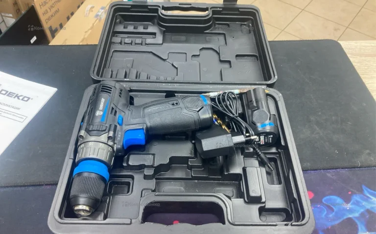 Дрель-шуруповерт аккумуляторная Deko ZKCD12V PRO