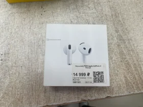 Купить Наушники Air Pods 4 б/у , в Москва и область Цена:7900рублей