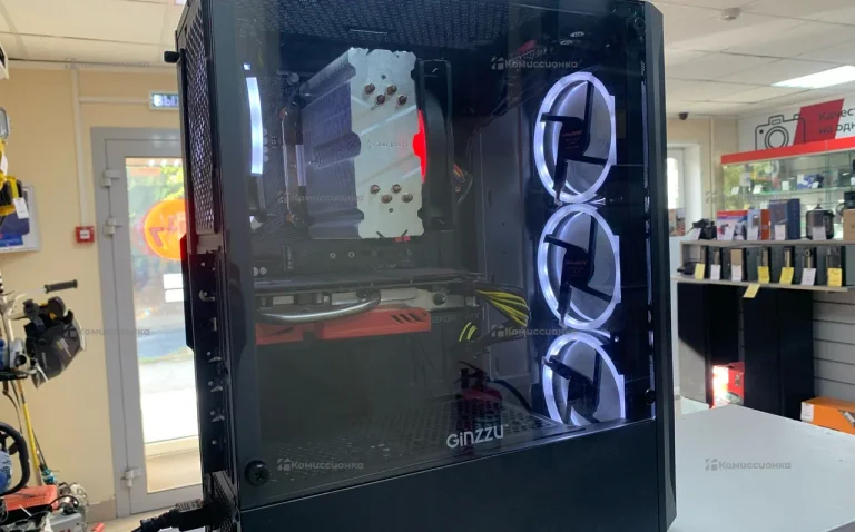 Системный блок  ginzuu 2060 super ryzen 5500