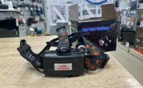 Купить Налобный фонарик 3 x T6 б/у , в Москва и область Цена:490рублей