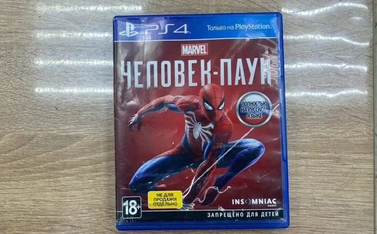 Sony диск PS4 человек паук