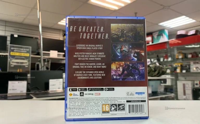 Диск Ps5 Spider-Man 2