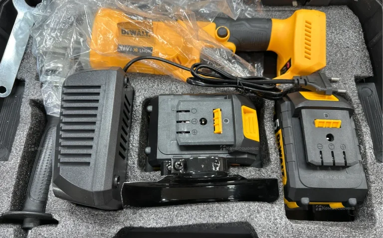 ушм аккумуляторная Dewalt реплика