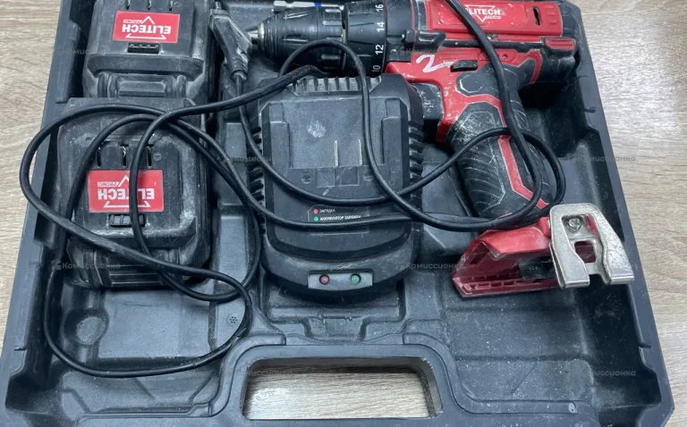 дрель шуруповёрт аккумуляторная ELITECH 12сл2