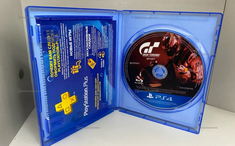 PS4. Диск для PS4 Grand Turismo Sport