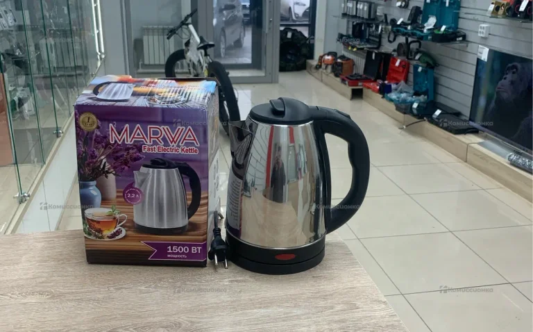 чайник металлический Marwa