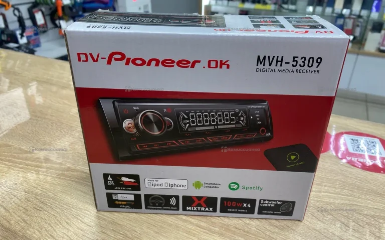 Автомагнитола pioneer mvh 5309