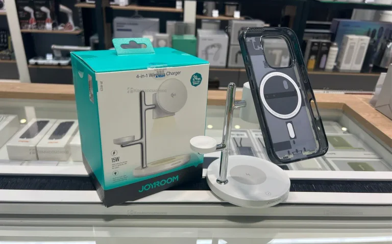 Зарядная беспроводная док станция JOYROOM 4 в 1 - 15w (Z)