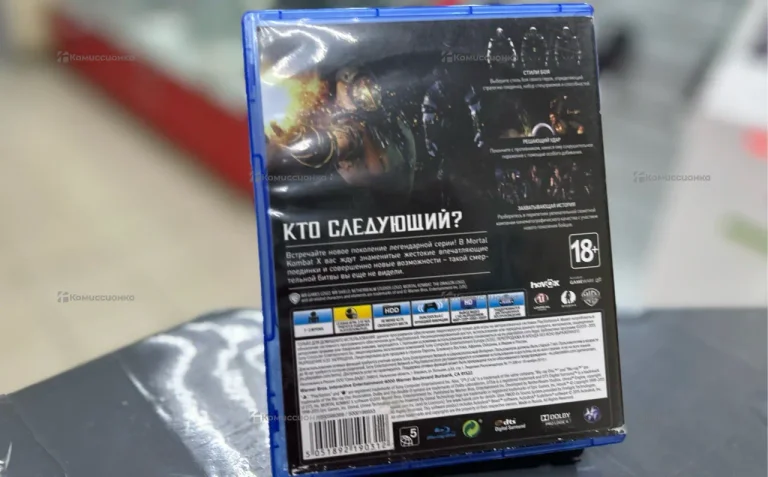 Диск PS 4 Mortal Kombat X