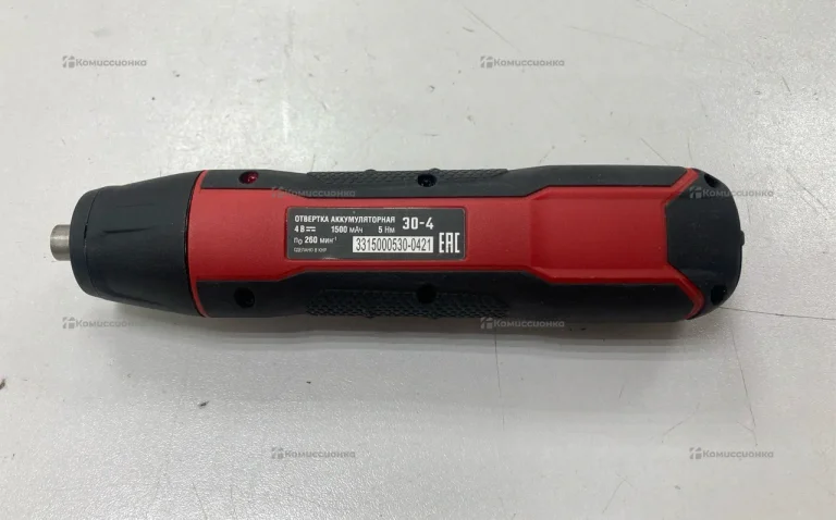 Аккумуляторная отвертка ЗУБР 30-4
