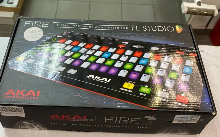 MIDI контроллер Akai fire FL Studio rgb
