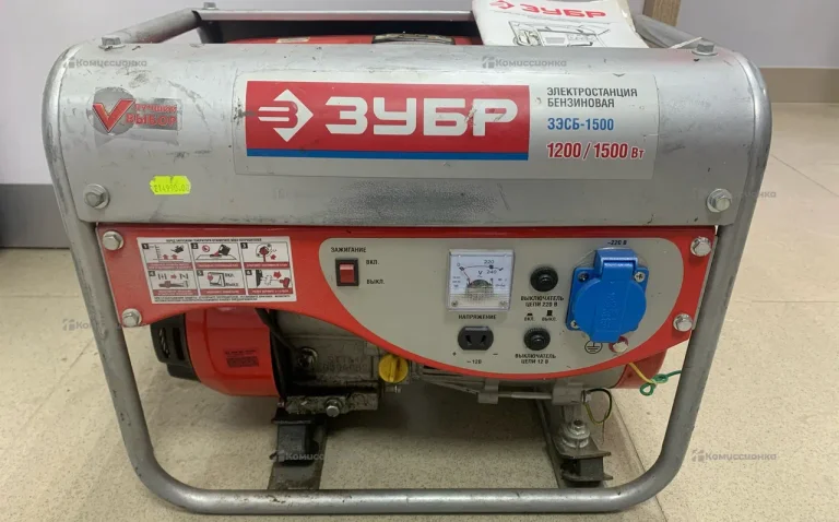 Бензогенератор зубр зомби 1500