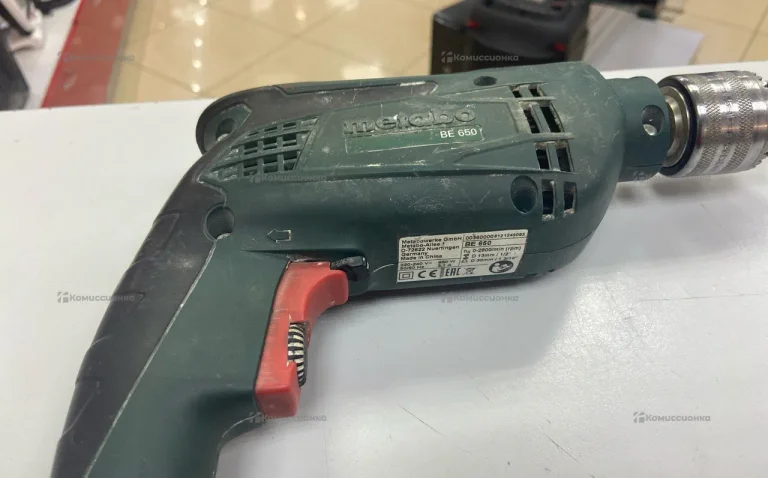 Дрель metabo BE 650 (БЗП)