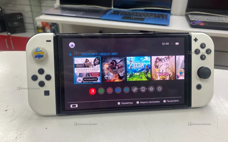 Приставка игровая Nintendo switch Oled 64(256gb) прошитая