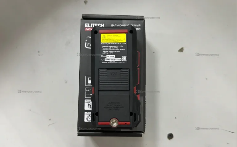 Лазерный дальномер Elitech HD Ld 100