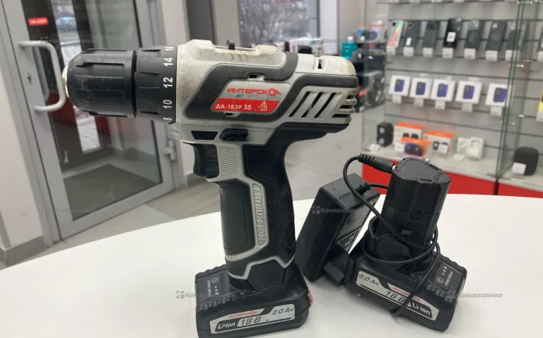 Дрель-шуруповерт Интерскол ДА-18ЭР