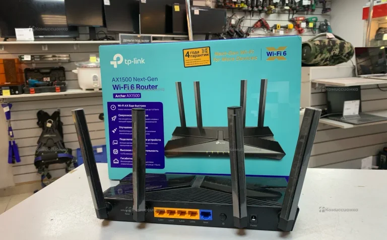 Роутер tp link archer ax1500