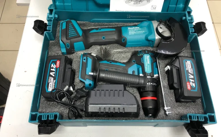 Набор 2 в 1 Makita УШМ + Шуруповерт