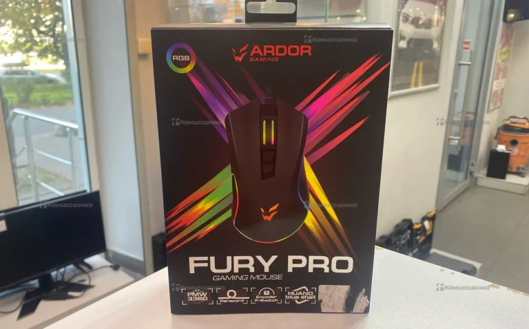 Мышь проводная Ardor Gaming Fury Pro