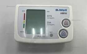Купить Тонометр автоматический для измерения давления на запястье B.Well MED-57, универсальная манжета (13,5-21,5 см), индикатор аритмии б/у , в Челябинск Цена:590рублей