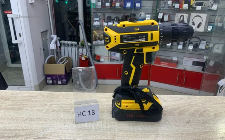 Дрель шуруповерт Eurolux Да-18/2Li