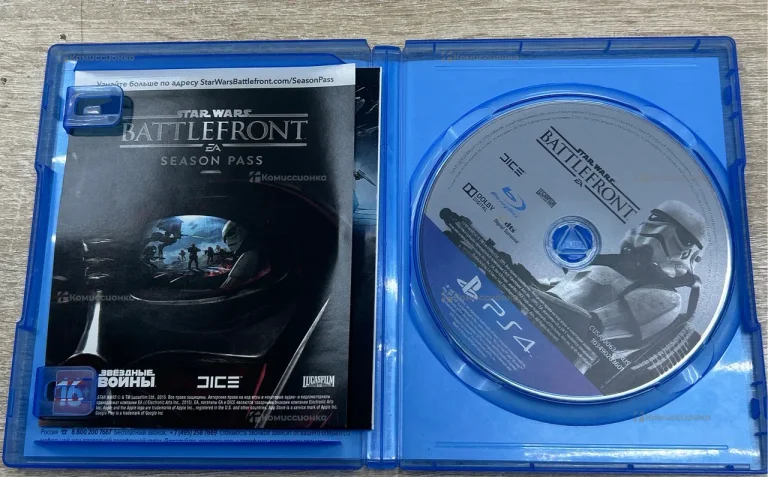диск PS4., Star Wars : Battlefront