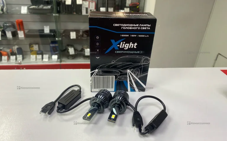 СВЕТОДИОДНЫЕ ЛАМПЫ 6000K XX-light H7