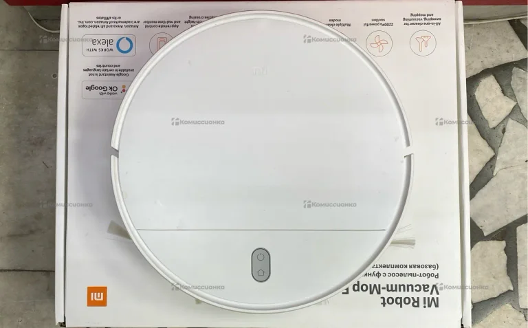 Пылесос  mi robot vacuum mop essential
