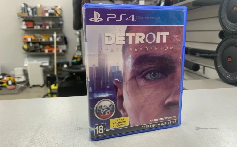 PS4 Диск Detroit Стать человеком
