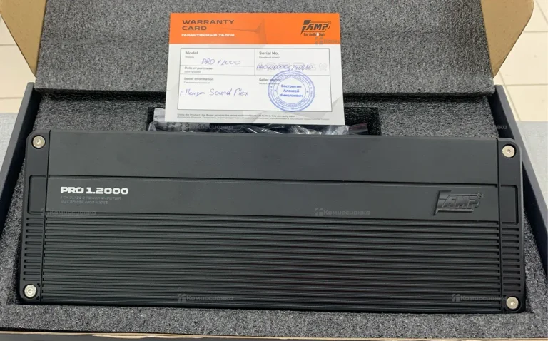 Усилитель  AMP pro 1.2000