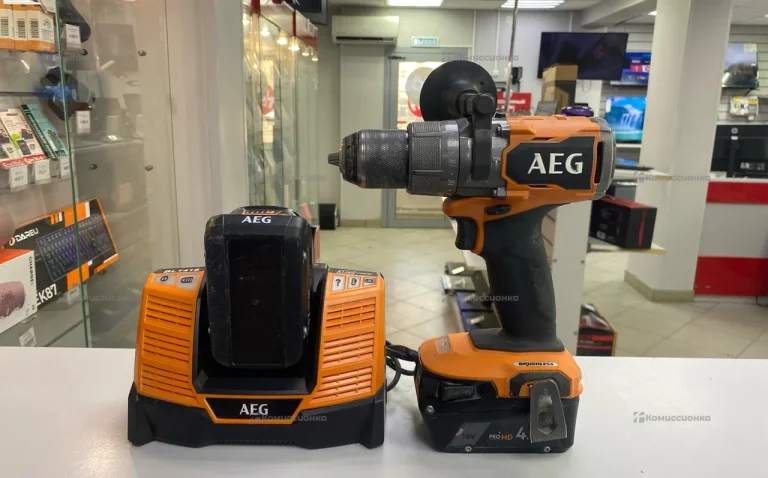 Дрель Шуруповерт AEG BSB18C3BL