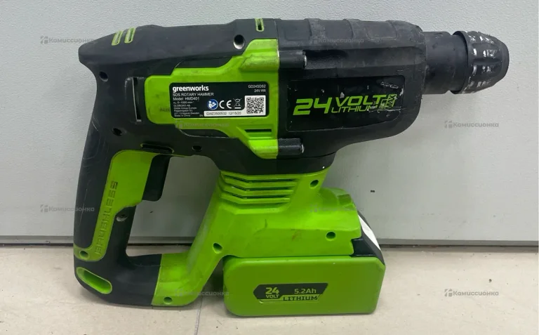 перфоратор аккумуляторный GreenWorks HMD401