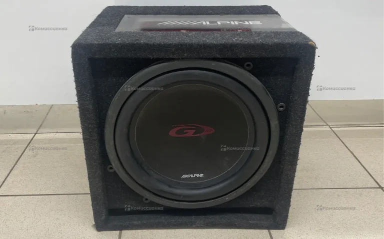 Сабвуфер Alpine sbg-1244