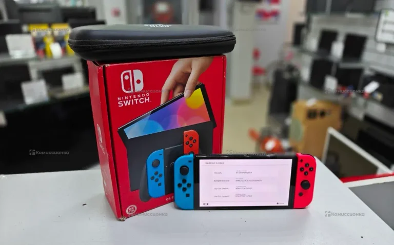 Приставка Nintendo SWITCH OLED 64Gb + sd 256gb