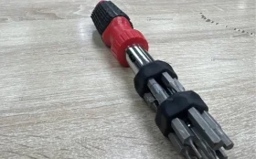 Отвёртка с трещеткой + насадки