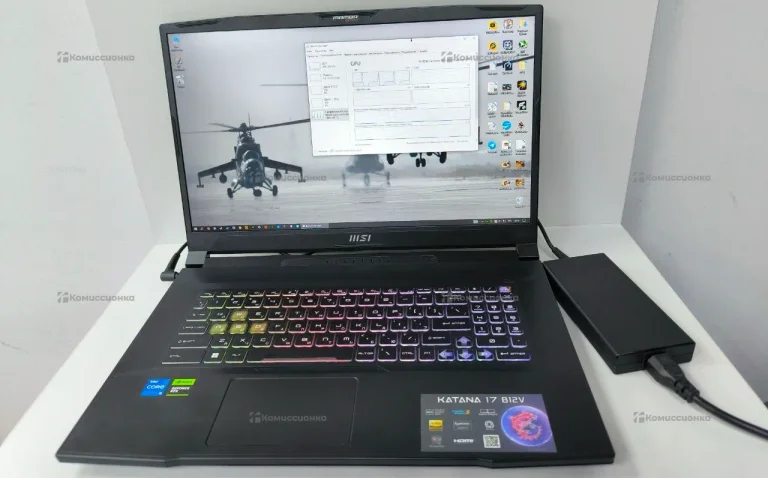 Ноутбук  MSI Katana 17 B12VFK